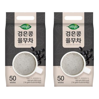 자연생각 검은콩 율무차, 18g, 50개입, 2개