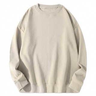 落肩情侶 厚磅挺版大學T AB568