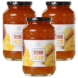 CHOLOCWON 鳳梨芒果醬, 1kg, 3罐