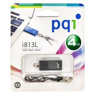 pqi 勁永 USB 2.0 隨身碟 i813L (4GB), 360度旋轉, 防震防水, 1個