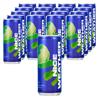 好天氣零蘇打青蘋果, 18個, 250ml