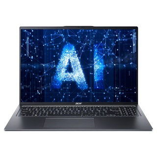 acer 宏碁 Swift GO 筆記型電腦 16吋 OLED 120Hz/Ultra 7 155H/Intel Arc, 灰色, 512GB, 32GB, WIN11 Home, SFG16-72-74C7