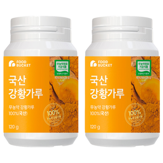 FOOD BUCKET 韓國產薑黃粉, 120g, 2個
