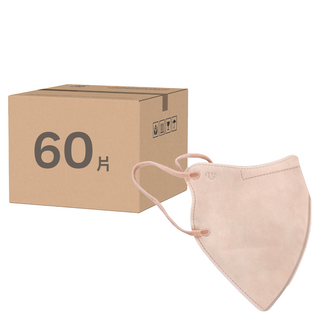 匠心 立體耳繩醫用口罩, 30片, 2盒, 裸玫橘