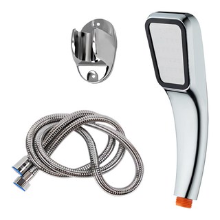 Imakara 伊瑪卡拉 300孔增壓省水蓮蓬頭 304不鏽鋼面板 ABS材質 防燙手柄, 1組