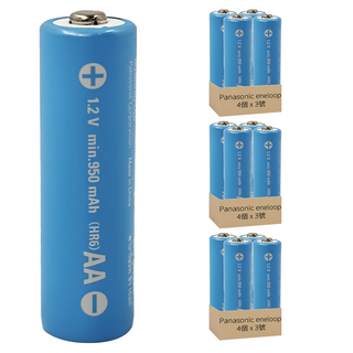 Panasonic eneloop lite 充電電池3號 BK-3LCCE/4BT, 4個裝, 3組