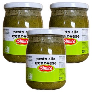 D'Amico 羅勒青醬, 500g, 3個