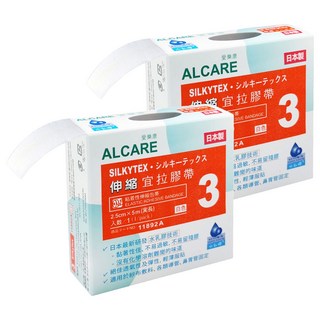 ALCARE 愛樂康 宜拉膠帶 TE11892A 1吋 白色, 2個