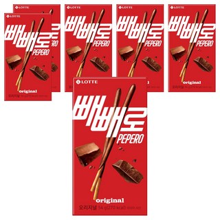 LOTTE 樂天 Pepero巧克力棒, 54g, 6盒