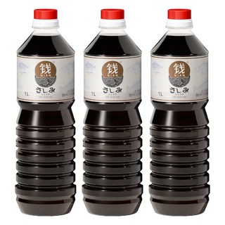 치엔 사시미 쇼유, 1L, 3개