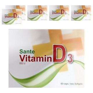 善得 維生素D3 800IU 軟膠囊, 60顆, 6盒