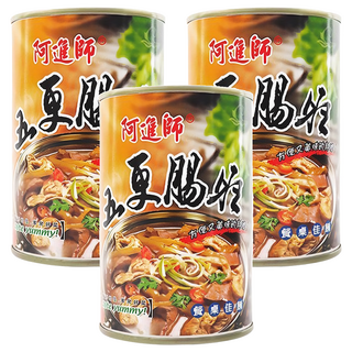 阿進師 五更腸旺 425g 方便即食 湯頭濃郁 嚴選食材 台灣經典小吃, 3罐