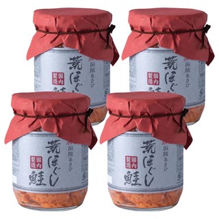 Hakodate Asahi 函館朝日 鮭魚鬆 荒鮭, 100g, 4罐