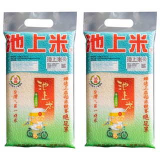 池上鄉農會 池上米, CNS一等, 1kg, 2包