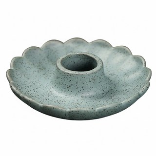 多功能聖木鼠尾草線香托盤 9.3 x 3.6cm 蔚藍點狀