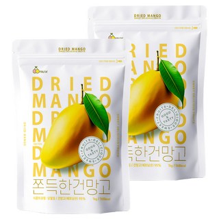 Fruta Q彈芒果乾, 1kg, 2個