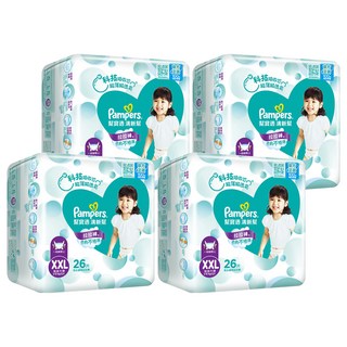 Pampers 幫寶適 台灣公司貨 清新幫拉拉褲/尿布 15kg以上, XXL, 104片