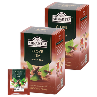 AHMAD TEA 丁香紅茶茶包, 20入, 2個, 2g