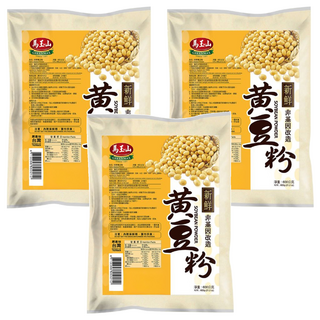 馬玉山 新鮮黃豆粉, 600g, 3包