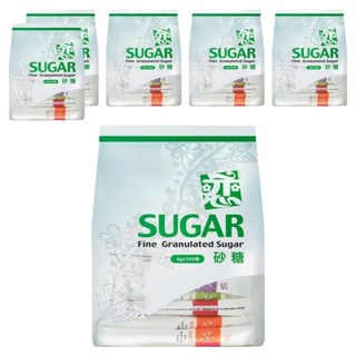戀 長條砂糖 Fine Granulated Sugar, 400g, 6袋