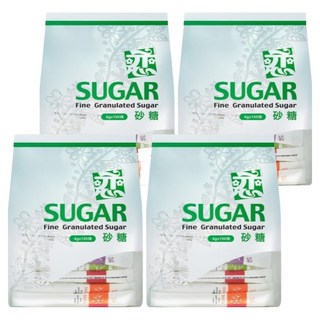戀 長條砂糖, Fine Granulated Sugar, 4g*100入, 400g, 4袋