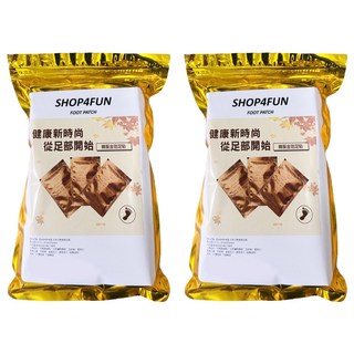 SHOP4FUN 天然竹酢樹液足貼 Set 40枚, 10.5*6.5cm, 2袋, 1袋