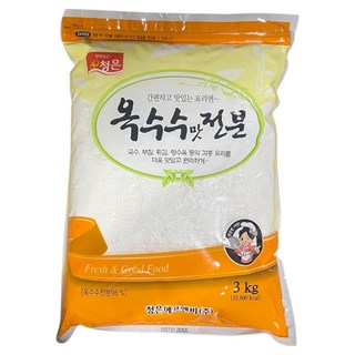 Cheongeun F&B 玉米味澱粉, 3kg, 1個