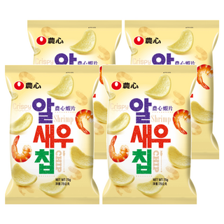 NONGSHIM 農心 蝦片, 75g, 4包