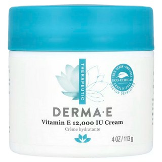 derma e 維生素E乳霜, 113g, 1個