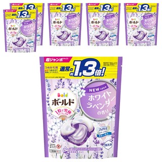 Bold 日本原裝進口 4D洗衣膠囊補充包 薰衣草茉莉, 14顆, 6袋