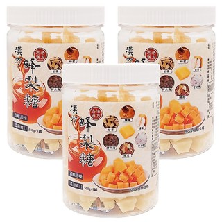 天然草本 古方漢方蜂梨糖, 500g, 3罐