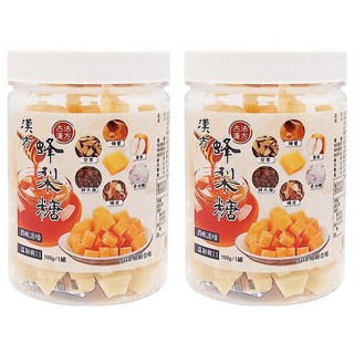 天然草本 古方漢方蜂梨糖 清新梨香帶蜂蜜淡雅甜味 冰糖雪梨, 500g, 2罐