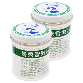 MENTHOLATUM 曼秀雷敦 軟膏, 2罐, 75g