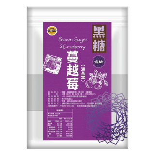 SUNFOOD 太禓食品 黑糖蔓越莓海燕窩, 350g, 1包