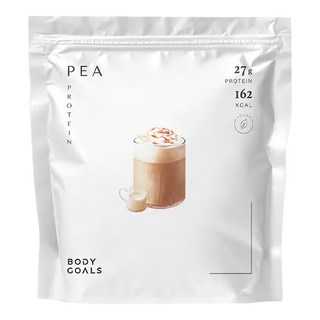 BODY GOALS 全素多效豌豆蛋白飲 PRO大包裝 馥郁奶茶, 1kg, 1個