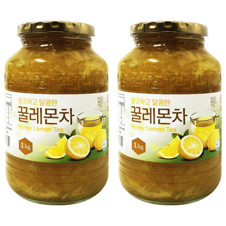 逢國食品 韓國蜂蜜檸檬茶 1kg, 1罐, 2罐