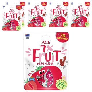 ACE 斑斑水果條 紐西蘭水果, 90g, 6袋
