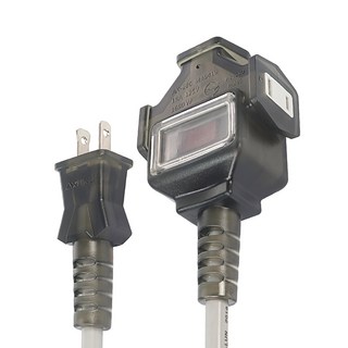 Kinyo 動力延長線, 15m, 黑色, 1條