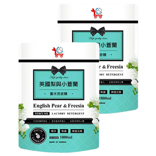 You Can Buy 洗衣精補充包 英國梨與小蒼蘭, 2包, 1.8L