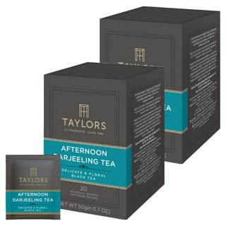TAYLORS of HARROGATE 午後大吉嶺紅茶, 2.5g, 20包, 2盒