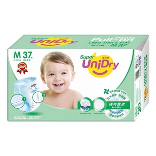 UniDry 優力寶 優力褲/尿布 6~11kg, M, 37片