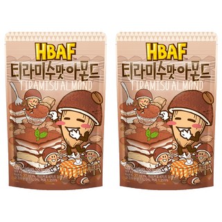 HBAF 杏仁果 提拉米蘇味, 190g, 2包