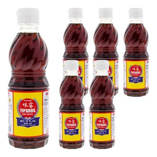 TIPAROS 味露魚露 300ml 泰式料理必備 增添風味 美味可口, 6瓶