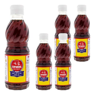 TIPAROS 味露 魚露 - 泰式料理必備 增添風味, 300ml, 5瓶
