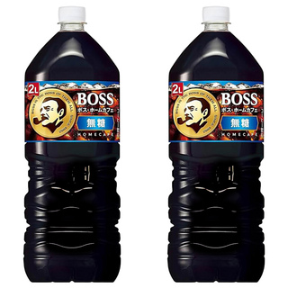 日本 BOSS 無糖咖啡, 2L, 2瓶