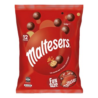 maltesers 麥提莎 牛奶巧克力球分享包, 1袋, 144g