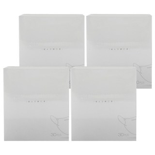 CSD 中衛 成人3D立體口罩, 白色, 30片, 4盒