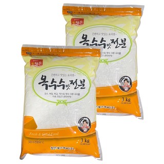 Cheongeun F&B 玉米味澱粉, 3kg, 2個