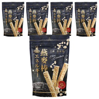 MR.HERO 英雄哥 芝麻燕麥棒, 95g, 5包