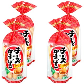 Natori Food 起司魚板棒 辣味 8入, 232g, 4袋